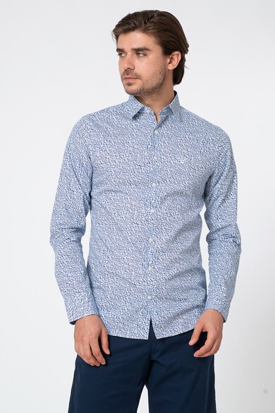 Gant Szűk szabású absztrakt mintás ing férfi