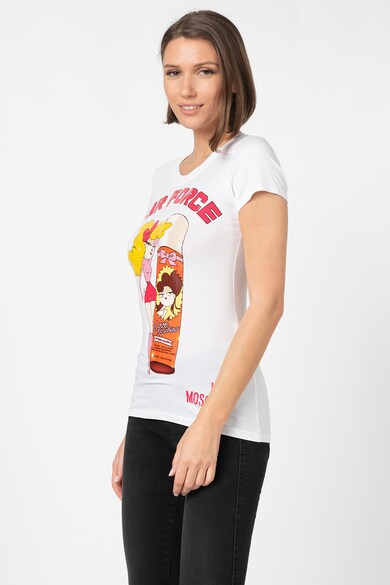 Love Moschino Tricou cu imprimeu grafic Femei