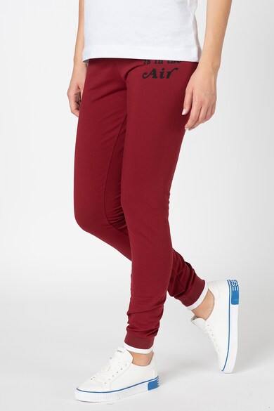 Love Moschino Pantaloni sport slim fit Femei