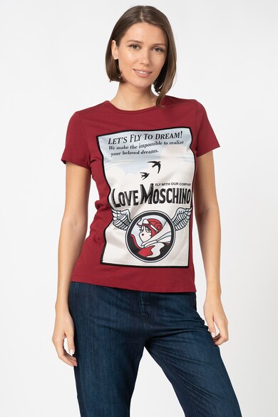 Love Moschino Mintás póló női