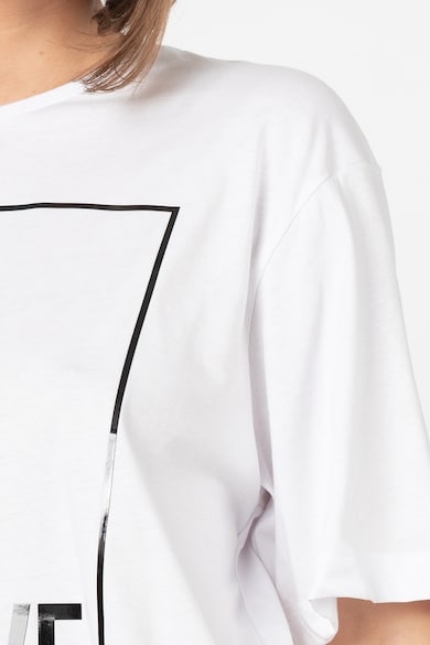 Love Moschino Bő fazonú logómintás póló női