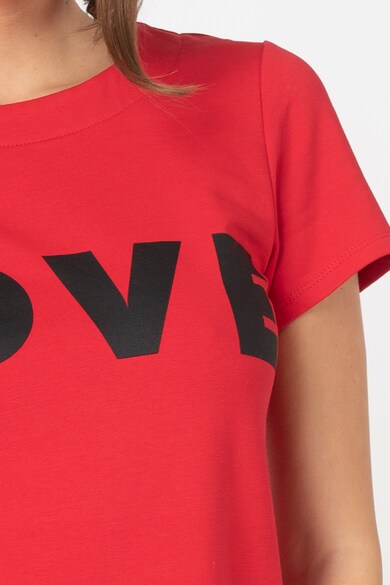 Love Moschino Mini pólóruha feliratos mintával női