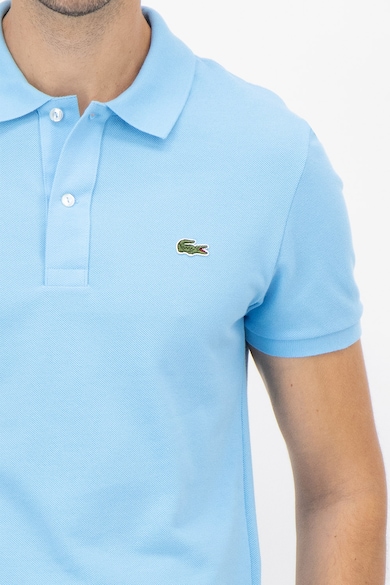 Lacoste Вталена тениска от пике с яка PH4012-00-031 Мъже