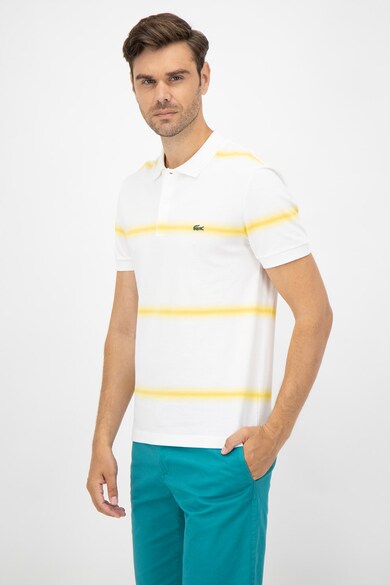 Lacoste Tricou polo in dungi Barbati