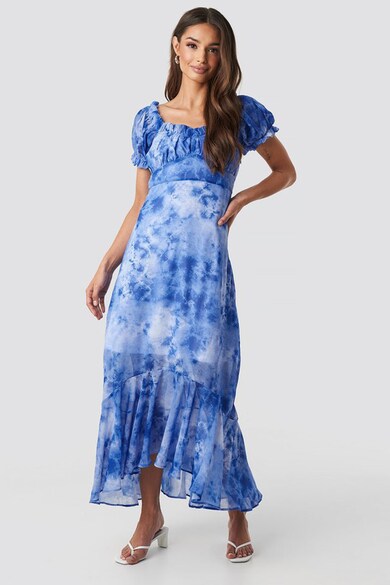 NA-KD Rochie vaporoasa cu model tie-dye Femei