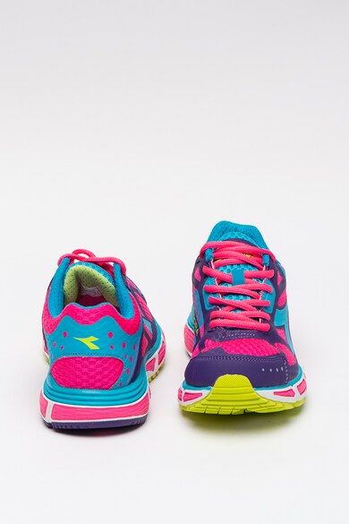 Diadora Pantofi de plasa cu model colorblock, pentru alergare Femei