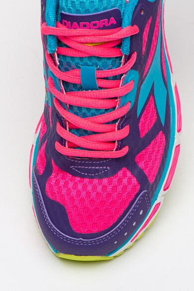 Diadora Pantofi de plasa cu model colorblock, pentru alergare Femei
