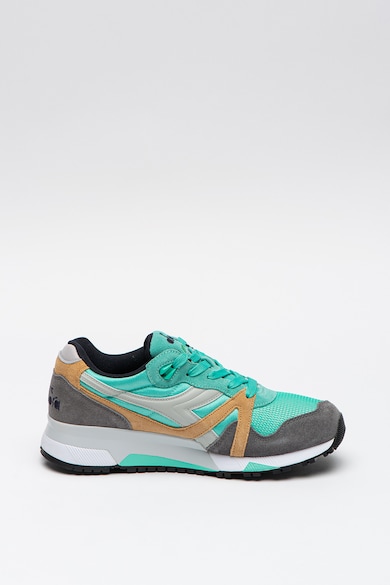 Diadora NYL II colorblock dizájnú sneaker nyersbőr részletekkel női