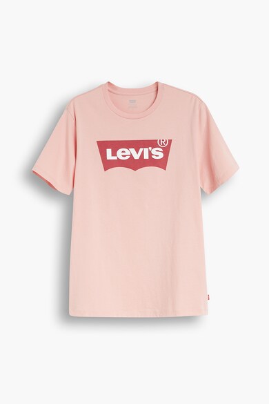 Levi's Tricou cu decolteu la baza gatului si imprimeu logo ax Barbati