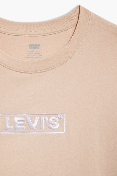 Levi's Tricou cu decolteu la baza gatului Graphic Varsity Femei