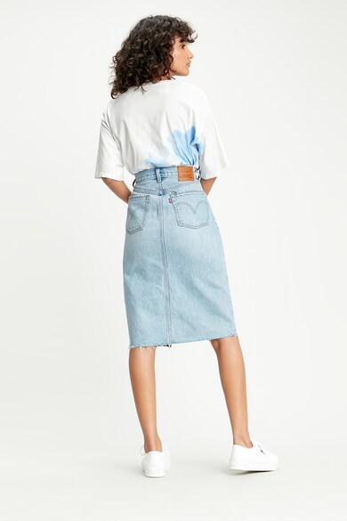 Levi's Fusta midi cu slit frontal Femei