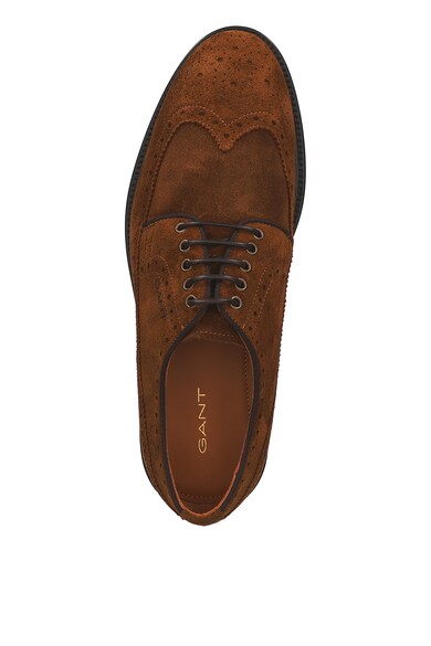 Gant Pantofi brogue de piele intoarsa Barbati