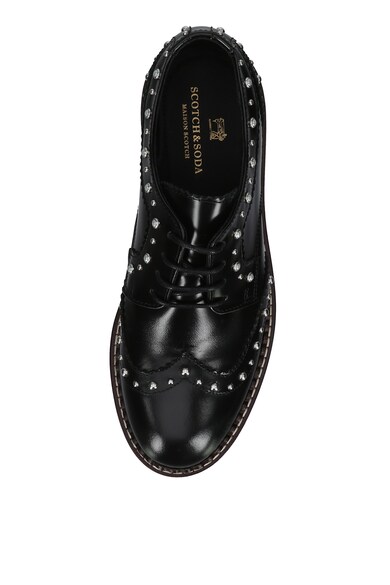 Scotch & Soda Pantofi derby din piele cu tinte Femei