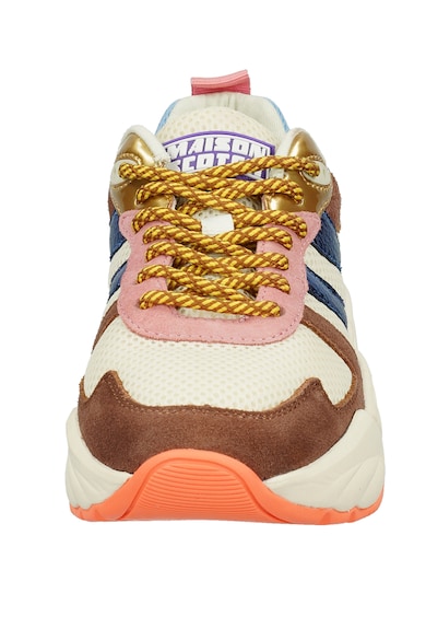 Scotch & Soda Celest colorblock sneaker nyersbőr szegélyekkel női