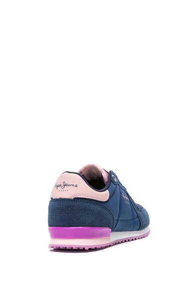 Pepe Jeans London Pantofi sport cu insertii de piele ecologica Fete