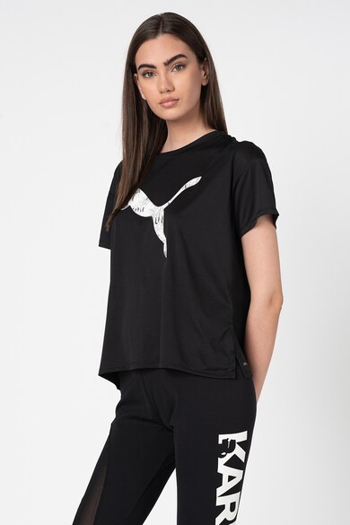 Puma Tricou cu imprimeu logo, pentru alergare Lat Lap Femei