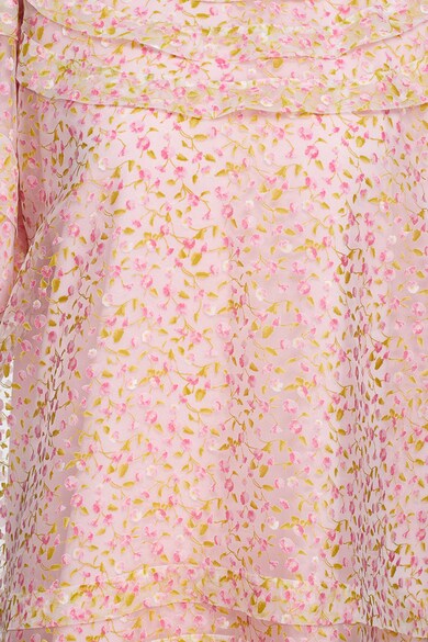 PARLOR Къса рокля с контрастни панделки Жени