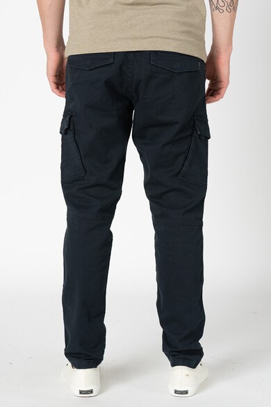 Esprit Pantaloni cargo slim fit din amestec de bumbac organic Barbati