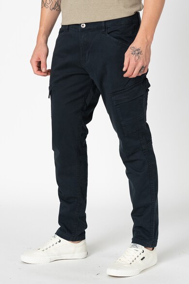 Esprit Pantaloni cargo slim fit din amestec de bumbac organic Barbati