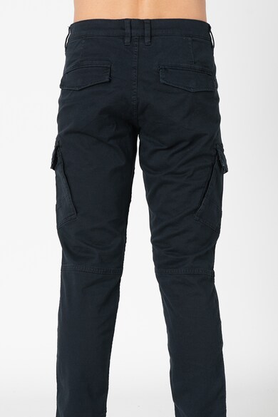 Esprit Pantaloni cargo slim fit din amestec de bumbac organic Barbati