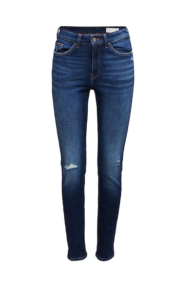 EDC by Esprit Blugi skinny din amestec de bumbac organic cu talie inalta Femei