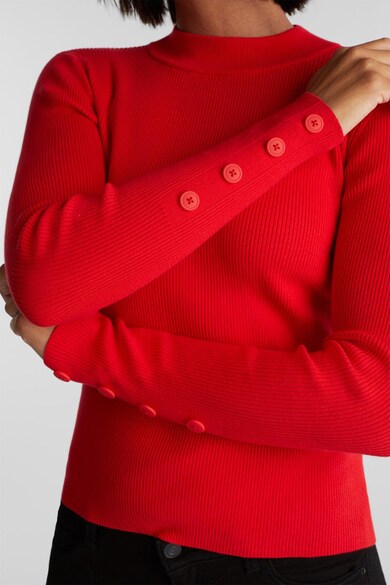 EDC by Esprit Pulover din amestec de bumbac organic tricotat fin Femei