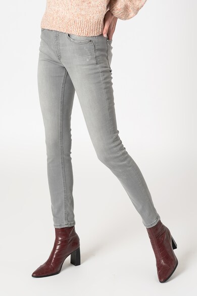 EDC by Esprit Blugi skinny cu aspect decolorat Femei