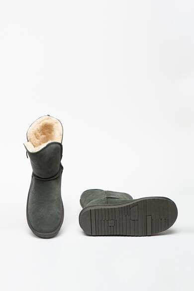 Esprit Ghete de piele intoarsa cu captuseala de blana shearling sintetica Femei