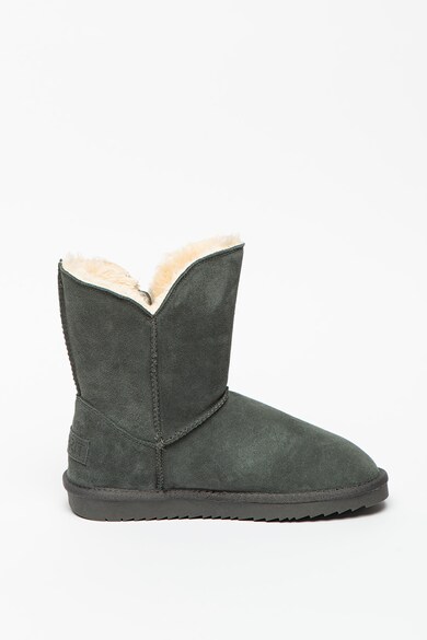 Esprit Ghete de piele intoarsa cu captuseala de blana shearling sintetica Femei