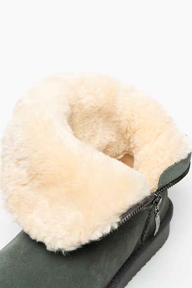 Esprit Ghete de piele intoarsa cu captuseala de blana shearling sintetica Femei