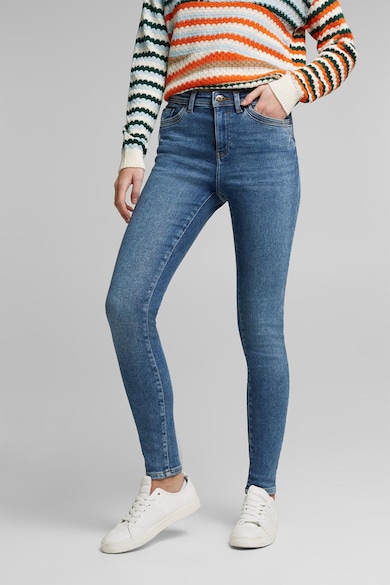 EDC by Esprit Blugi skinny cu talie inalta Femei