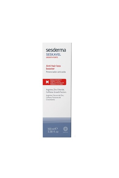 Sesderma Lotiune anticaderea parului Seskavel Growth Forte,  100 ml Femei