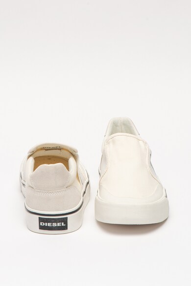 Diesel Pantofi slip-on cu garnituri de piele intoarsa S-Flip So Barbati