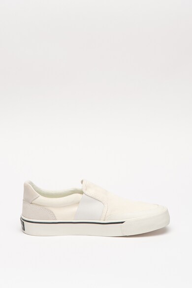 Diesel Pantofi slip-on cu garnituri de piele intoarsa S-Flip So Barbati