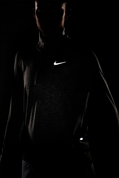 Nike Bluza cu fenta cu fermoar si tehnologie Dri-Fit pentru alergare Femei