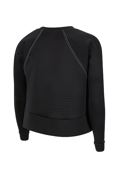 Nike Bluza sport cu maneci raglan si tehnologie Dri-Fit, pentru fitness Pro Luxe Femei