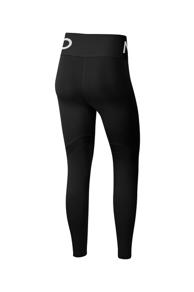 Nike Colanti crop cu insertii de plasa si tehnologie Dri-Fit, pentru fitness Femei