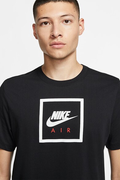 Nike Tricou cu decolteu la baza gatului si imprimeu logo Sportswear Barbati