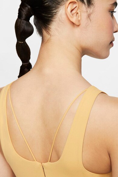 Nike Къс топ Luxe с Dri-Fit за йога Жени