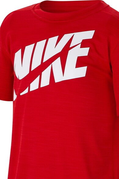 Nike Tricou cu imprimeu logo, pentru fitness Fete