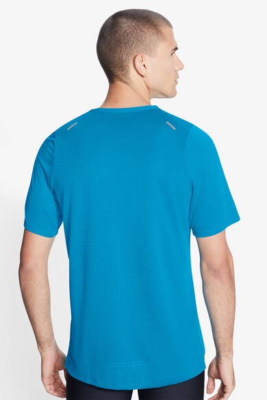 Nike Tricou cu tehnologie Dri-FIT si imprimeu grafic, pentru alergare Rise 365 Barbati