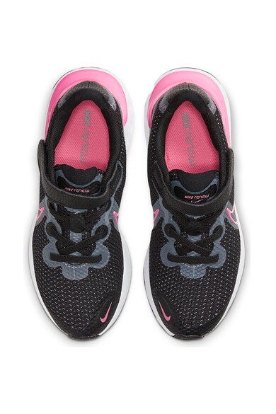 Nike Pantofi sport din plasa cu velcro RENEW RUN Fete