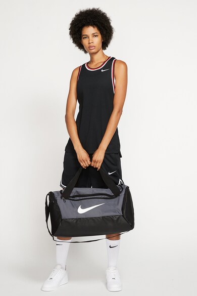 Nike Geanta duffle unisex cu logo peliculizat, pentru fitness Brasilia - 41L Femei