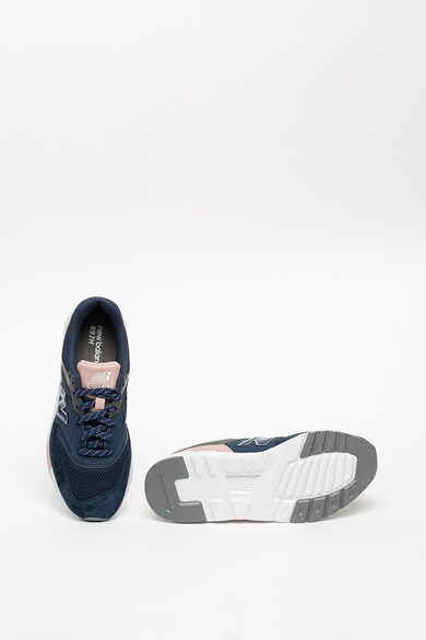 New Balance Pantofi sport cu model colorblock si garnituri de piele intoarsa 997H Femei
