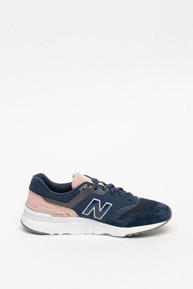 New Balance Pantofi sport cu model colorblock si garnituri de piele intoarsa 997H Femei