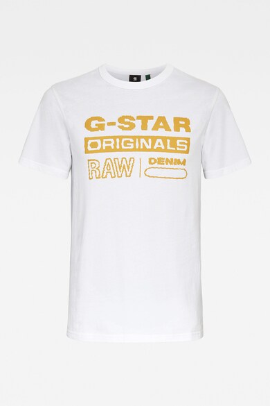 G-Star RAW Tricou de bumbac organic cu imprimeu logo Barbati