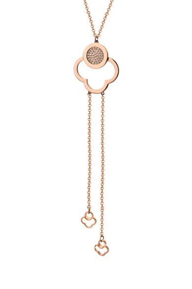 Loisir by Oxette Colier placat cu aur rose de 18 K si decorat cu cristale Femei