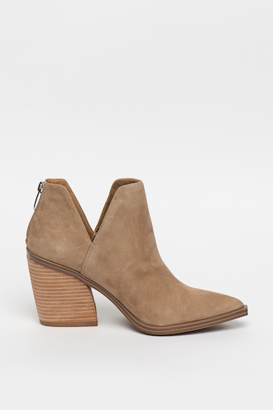 Steve Madden Botine din piele intoarsa cu toc masiv Alyse Femei