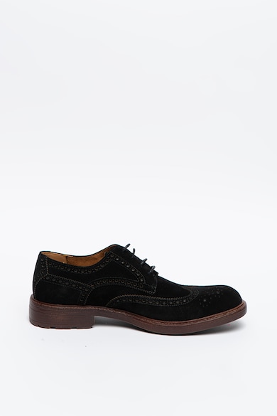 Steve Madden Pantofi Brogue de piele intoarsa Neerick Barbati