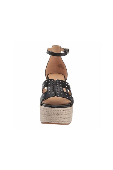 NINE WEST Sandale wedge tip espadrile din piele Alina Femei